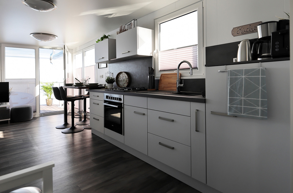 Hausboot Übernachtung Brandenburg für 4 (1 Nacht) in Brandenburg an der Havel