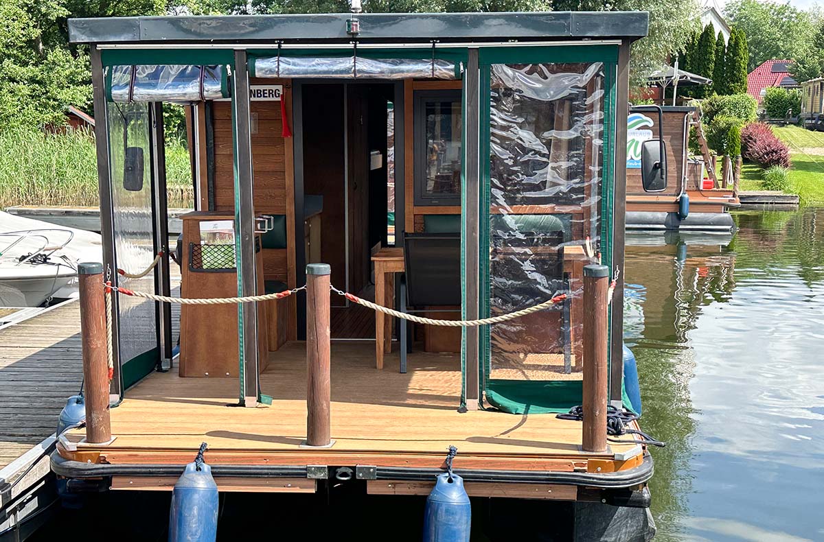 5 Tag(e) Hausboot Urlaub für 6 (4 Nächte) Storkow (6 Plätze - D9)