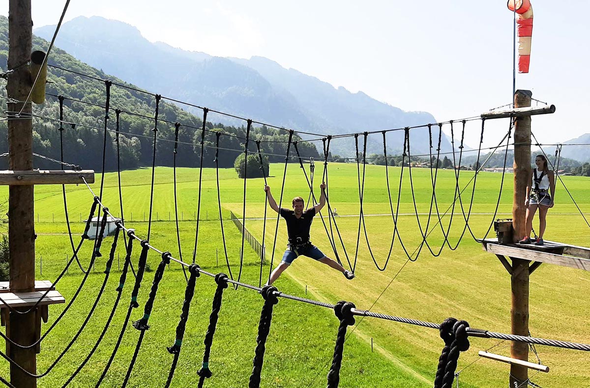 Hochseilgarten Aschau im Chiemgau