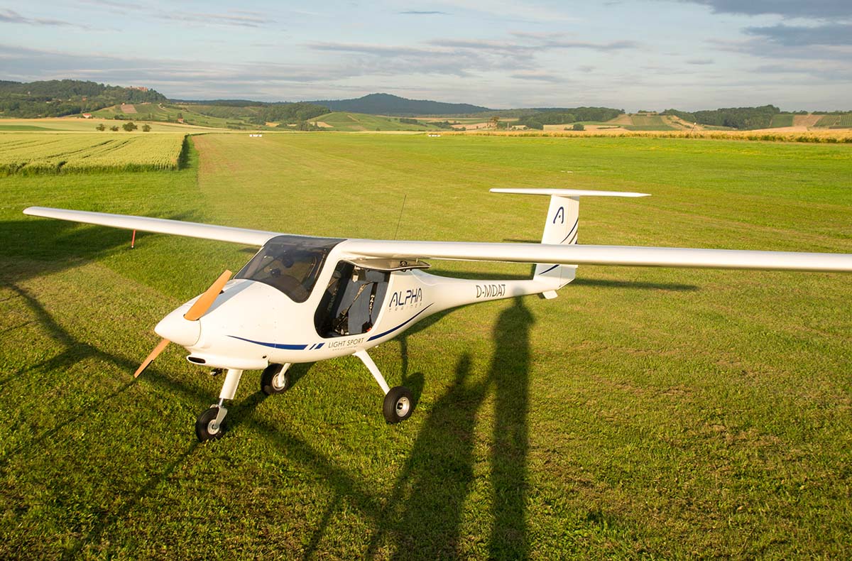 Höhenflug im Ultraleichtflugzeug Ippesheim Höhenflug im Ultraleichtflugzeug Ippesheim