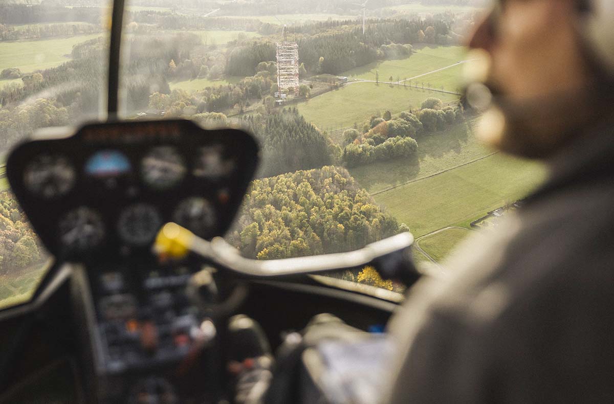 Hubschrauber Rundflug Rheinmünster (30 Min.)