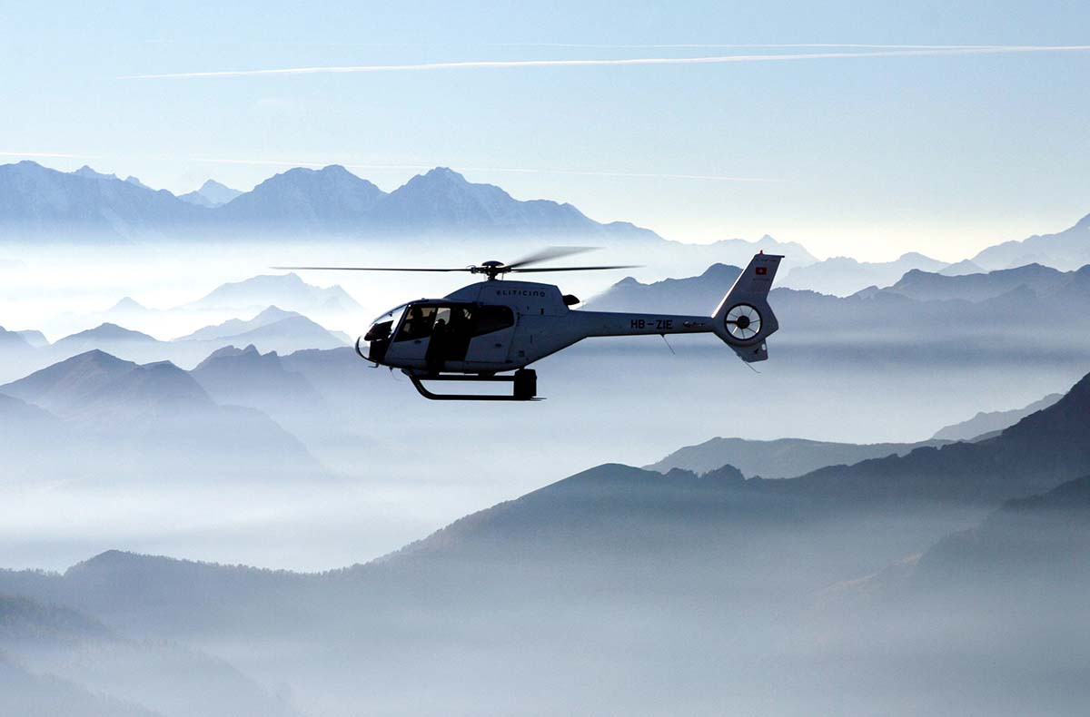 Exklusiver Hubschrauber-Skyline Flug über München