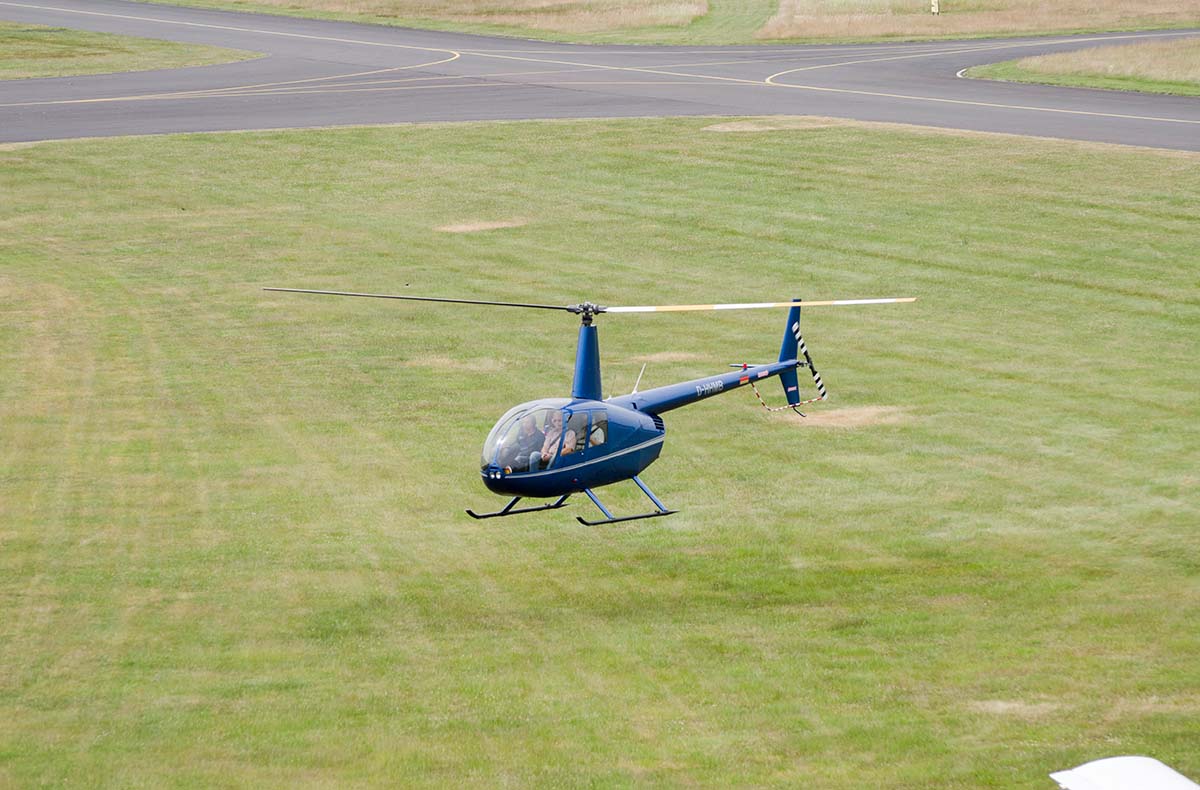 Hubschrauberrundflug Leipzig & Chemn...