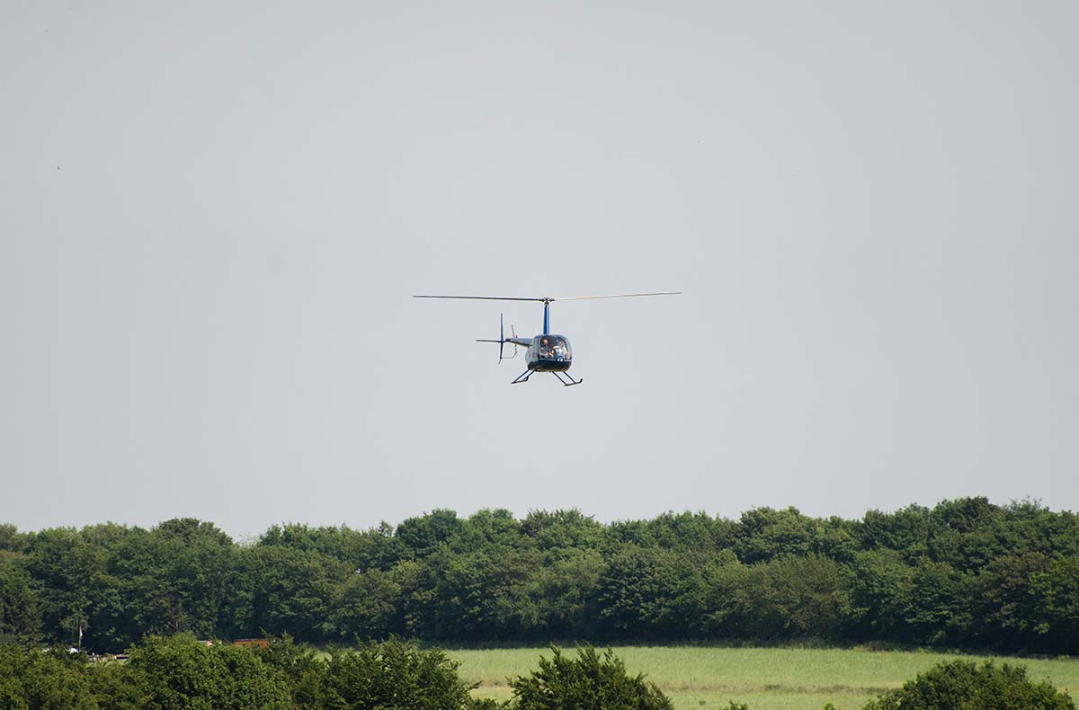 Hubschrauberrundflug Leipzig & Chemn...
