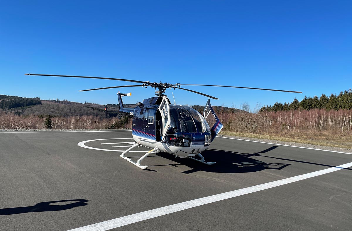 Hubschrauber Rundflug Burbach (30 Min.)