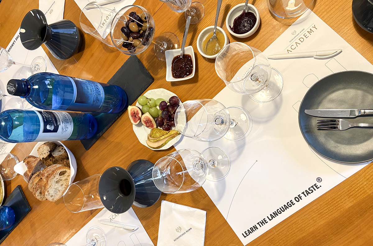 Käse und Weinseminar in der Villa Mumm ...