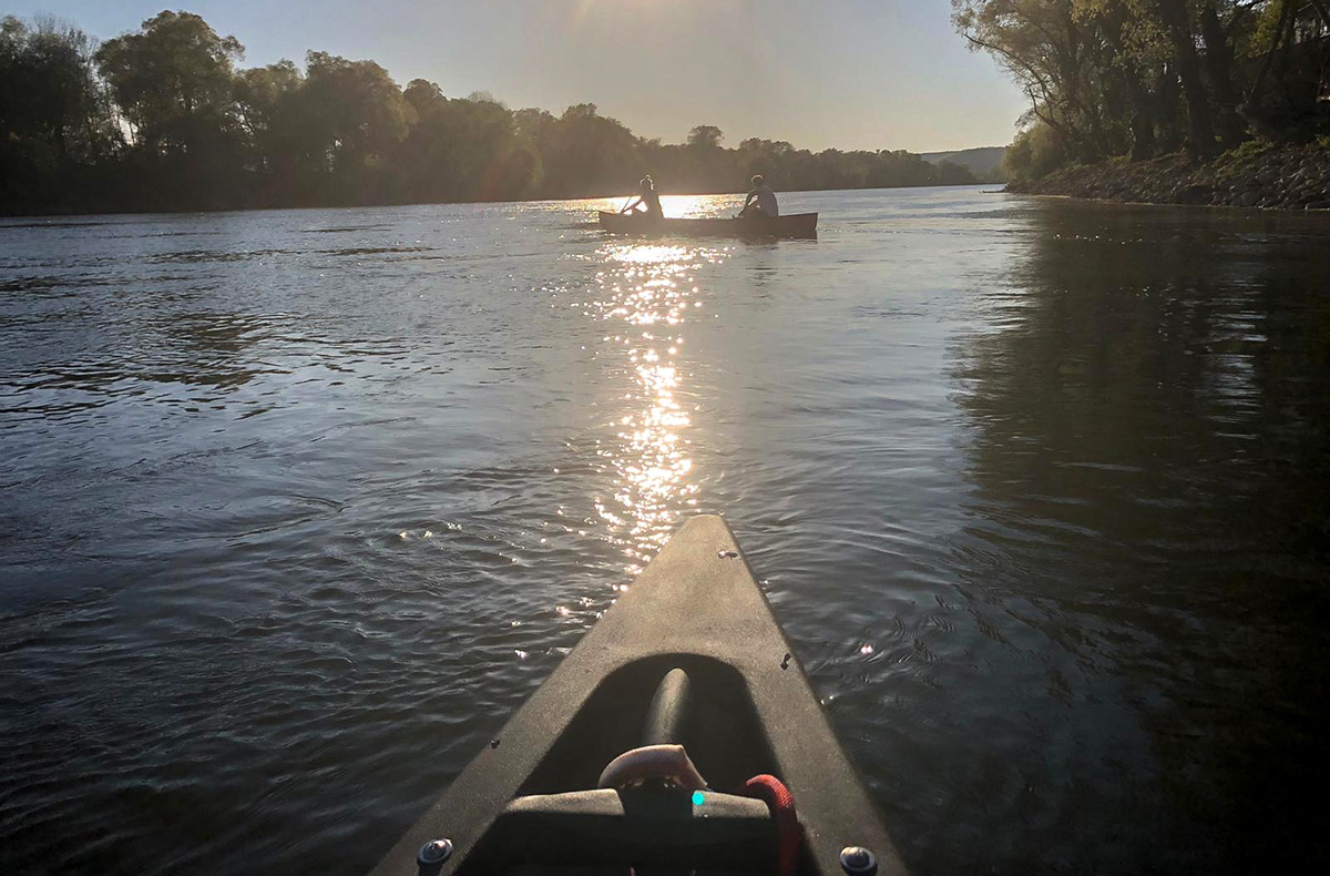 Kanufahrt Bad Abbach mit Aperol Spritz