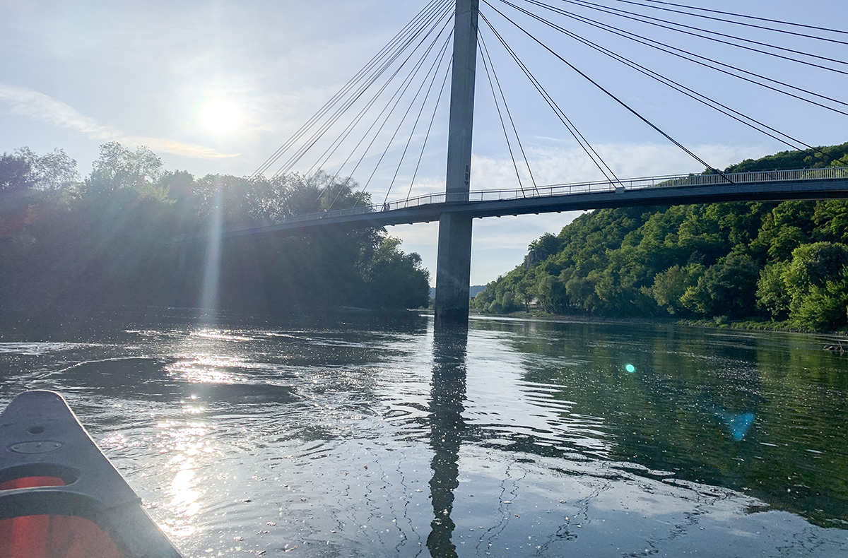 Kanufahrt Bad Abbach mit Aperol Spritz