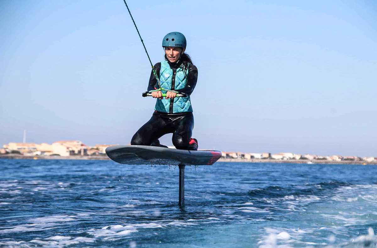 Kitefoilkurs in Südfrankreich 
