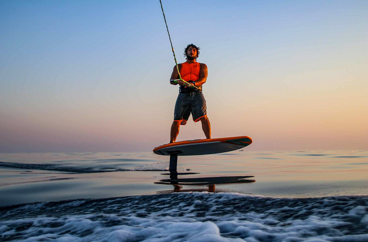 Kitefoilkurs in Südfrankreich 