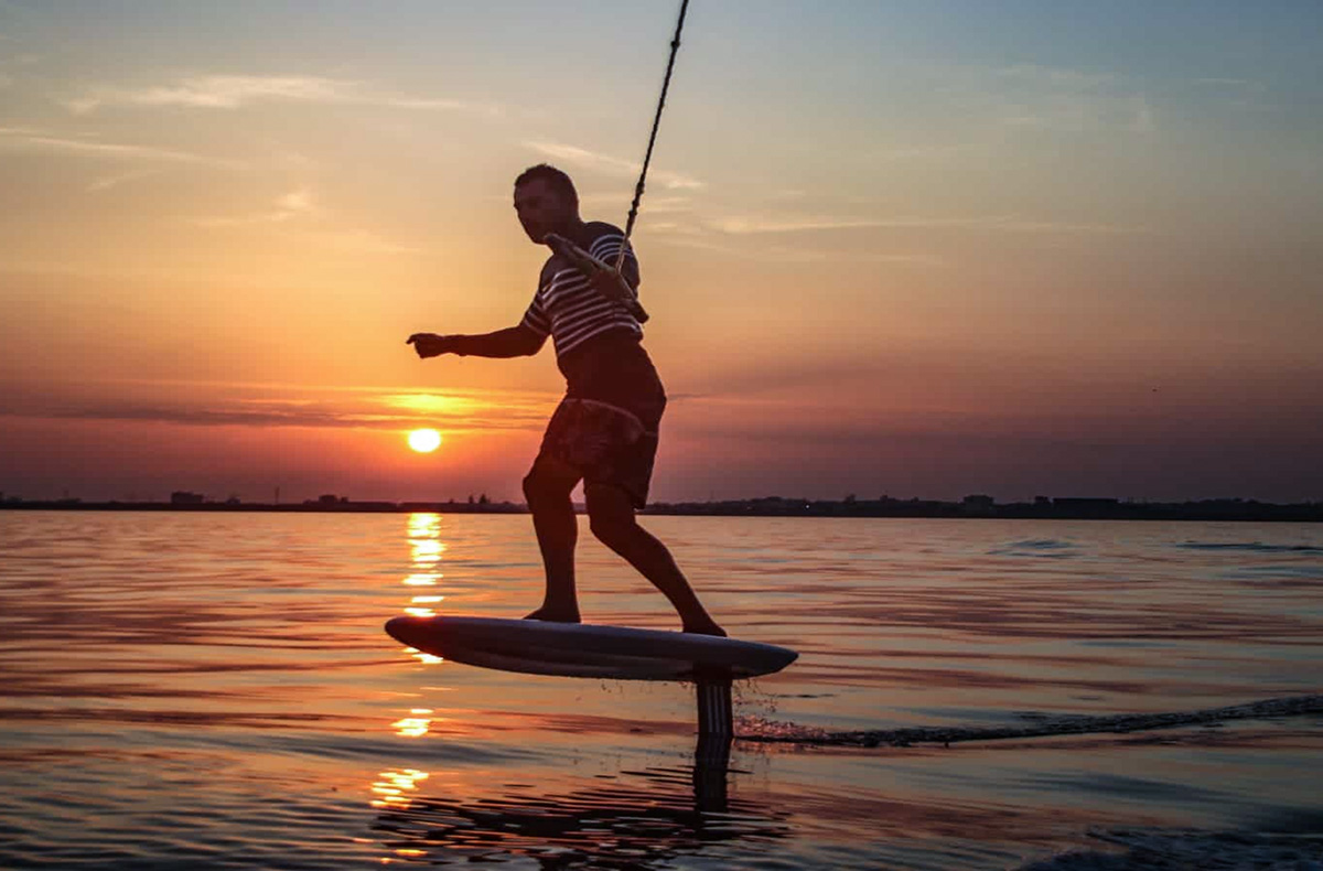 Kitefoilkurs in Südfrankreich 