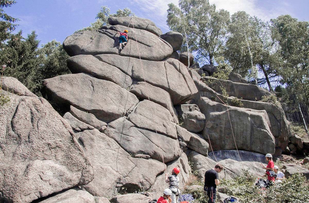 Kletterkurs bei Goslar (2 Tage) - Klettervergnügen mit besten Aufstiegschancen!