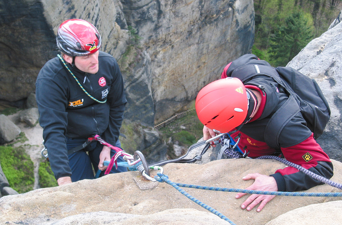 Kletterkurs im Klettergarten Rathen