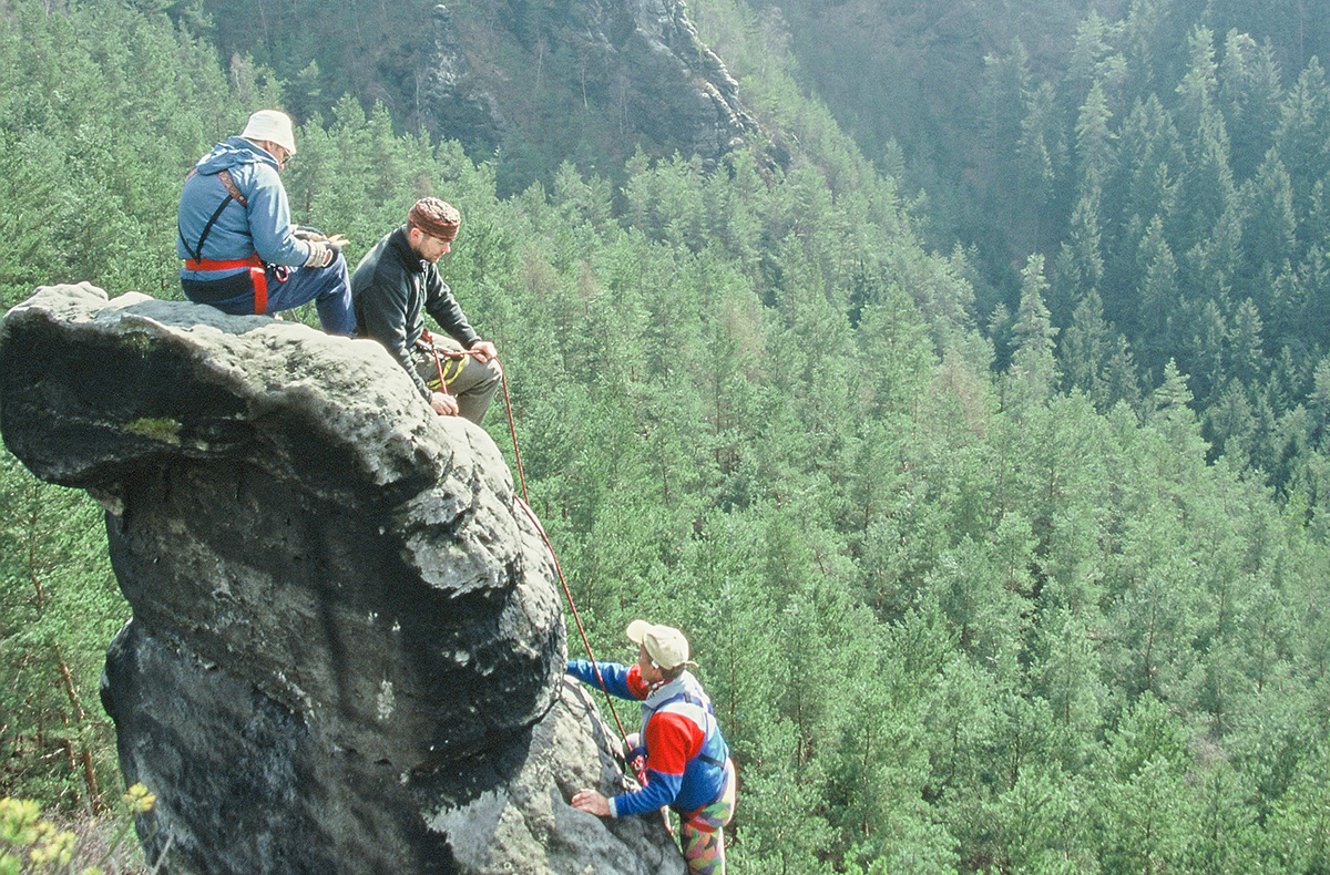Kletterkurs im Klettergarten Rathen