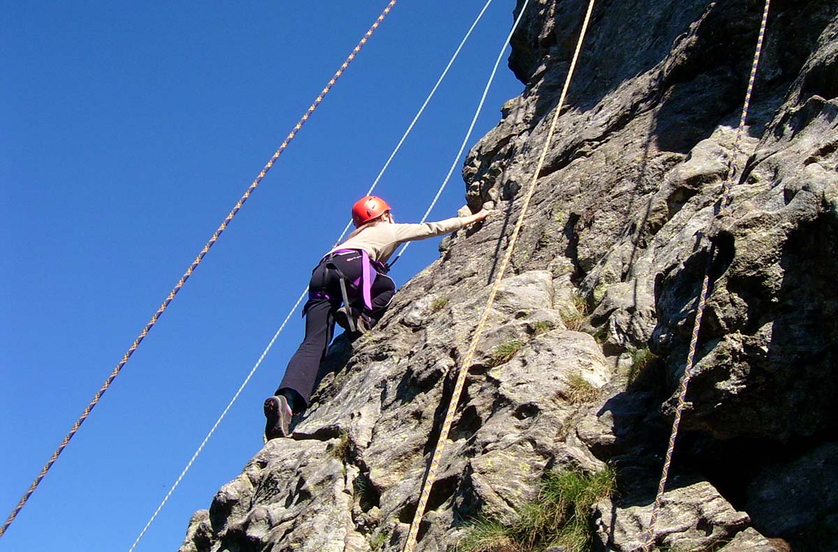 Kletterkurs im Klettergarten Oberried Kletterkurs im Klettergarten Oberried