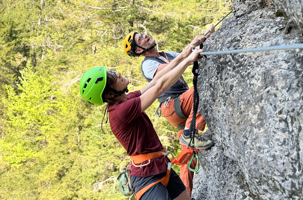 Klettersteig Schnupperkurs Ohlstadt Klettersteig Schnupperkurs Ohlstadt
