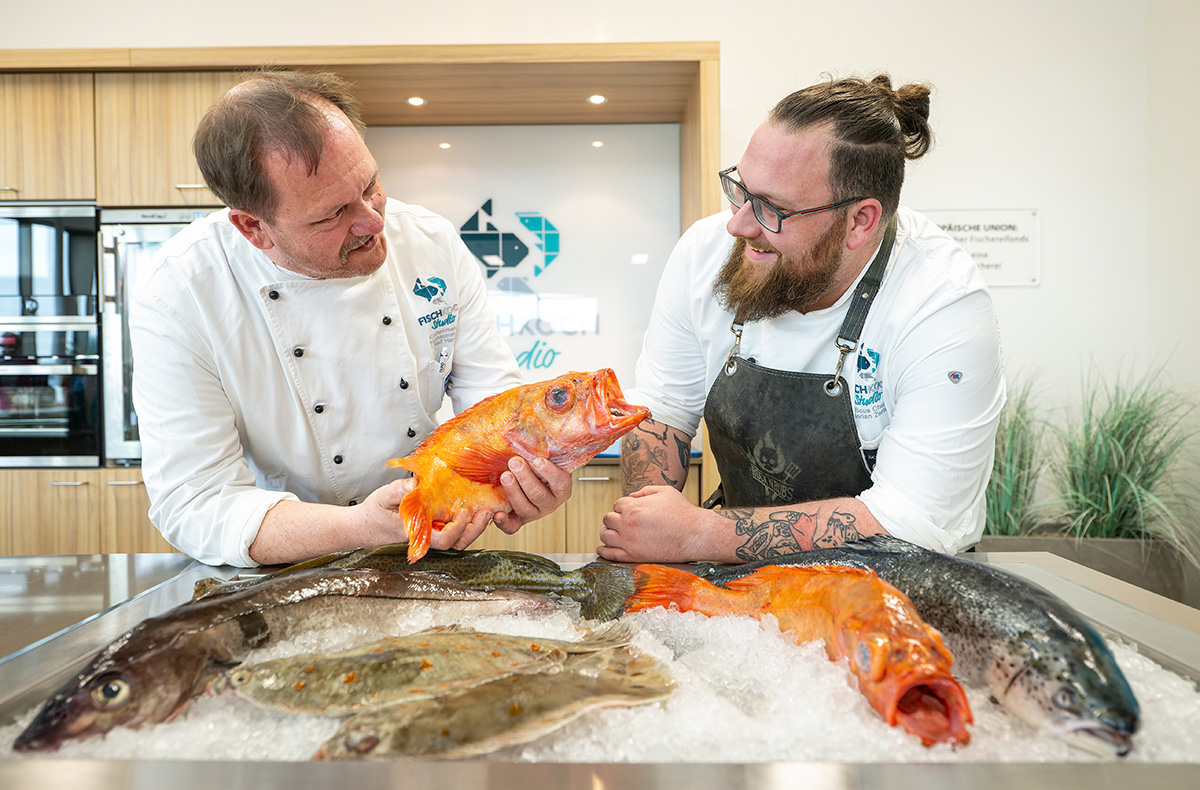 Kochshow Bremerhaven mit Fischbuffet...