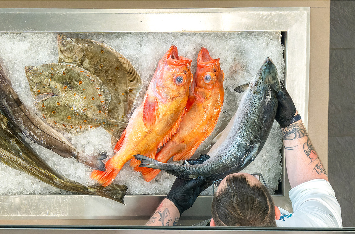 Koch-Show mit Fisch-Buffet in Bremerhave...