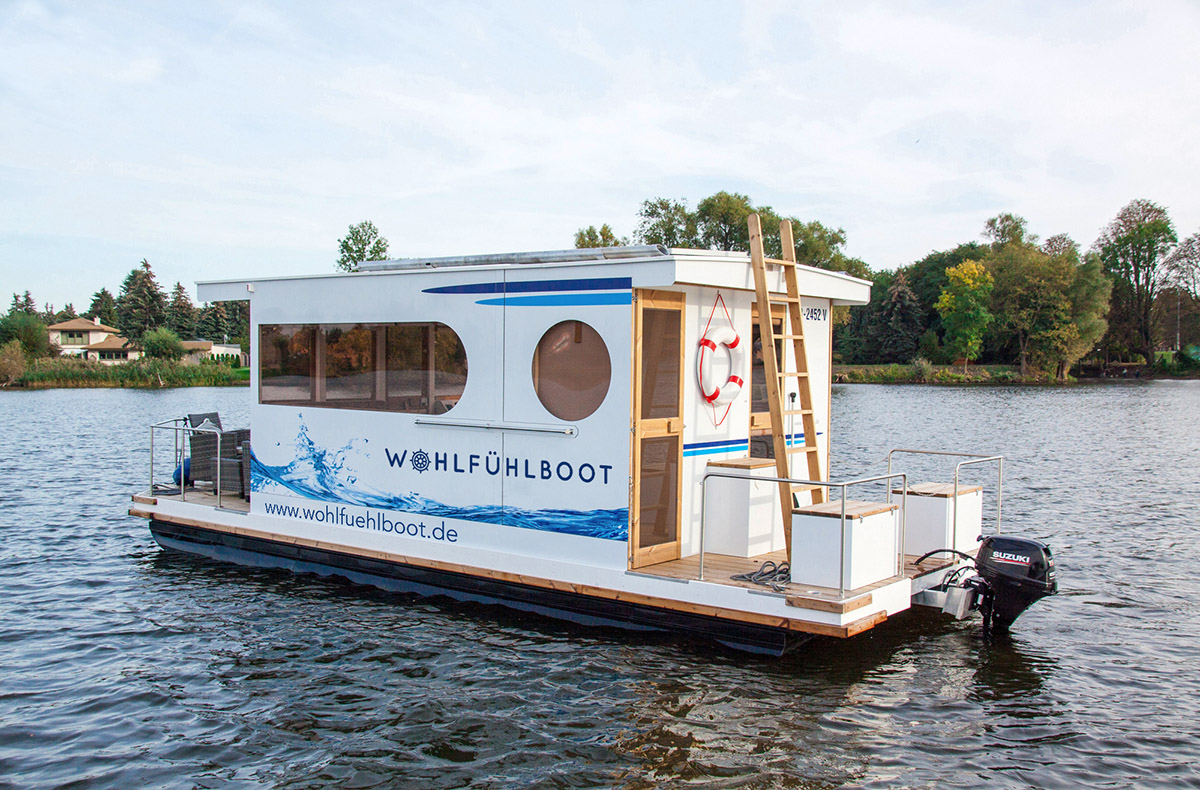Kurzurlaub im Hausboot Bad Saarow (3 Nächte)