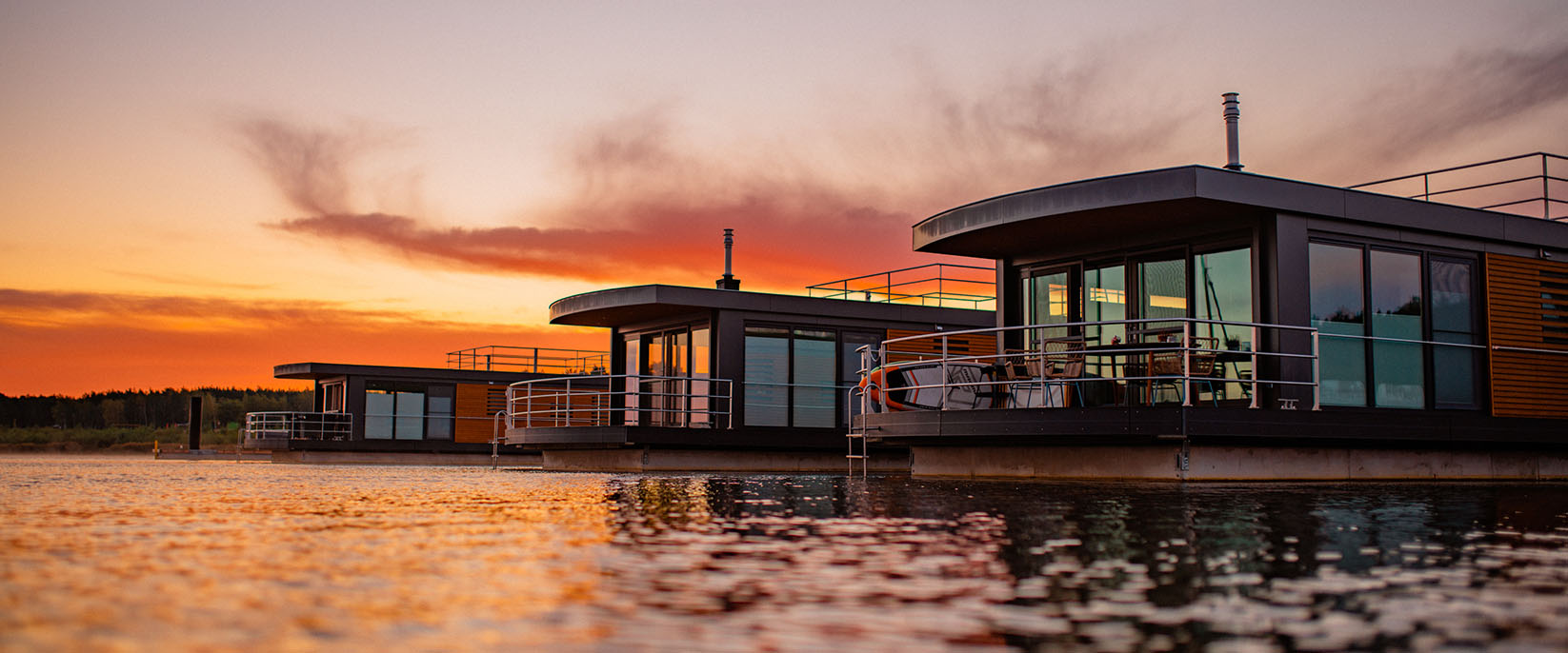 Hausboot Übernachtung