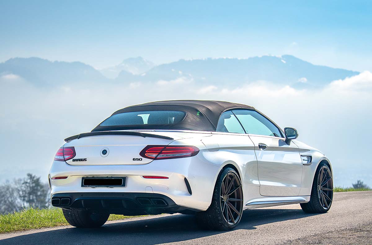 Mercedes C63 Brabus mieten Amtzell (1 Tag)