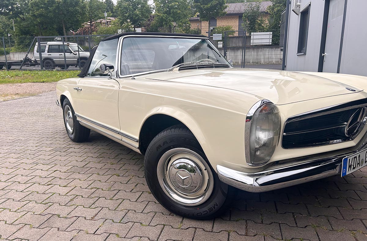 Mercedes Pagode 230 SL Cabrio fahren (4 Std.) Wenighösbach