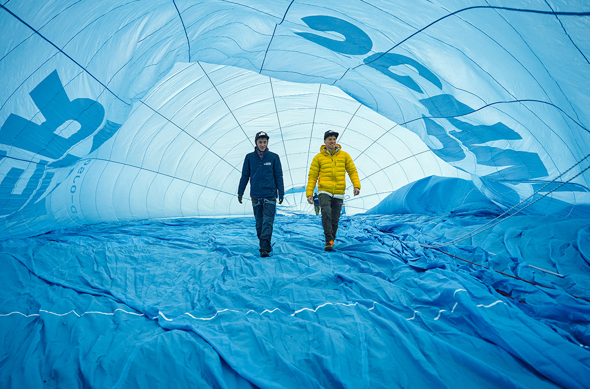 Morgendliche Ballonfahrt Morgendliche Ballonfahrt