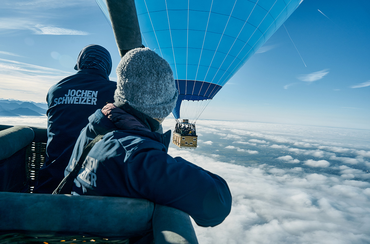 Morgendliche Ballonfahrt 