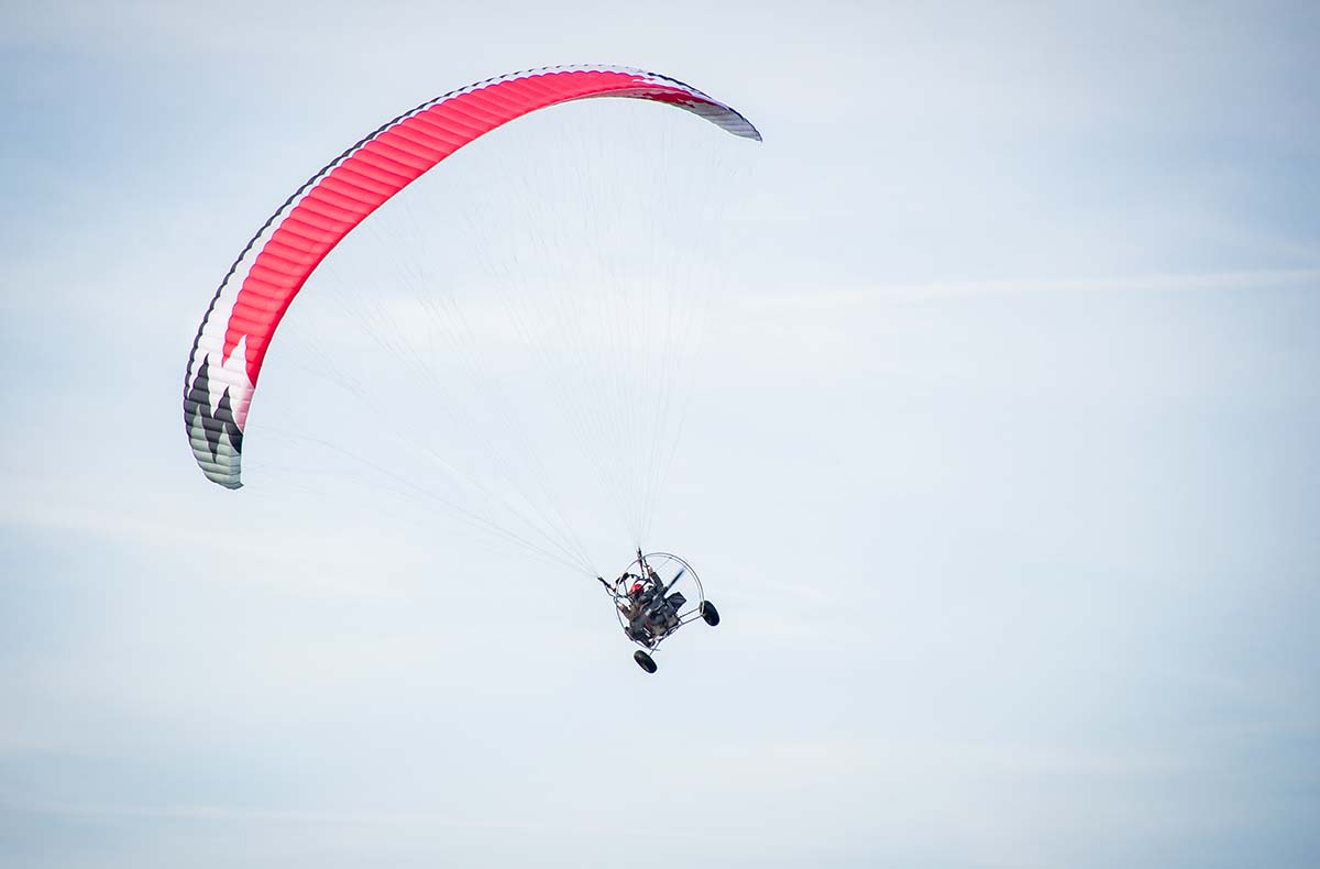 Motorgleitschirm fliegen Gaweinstal (2 Std.)