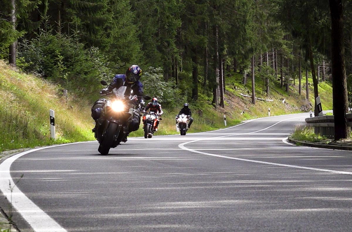 Motorradtraining Kurvenfahrt