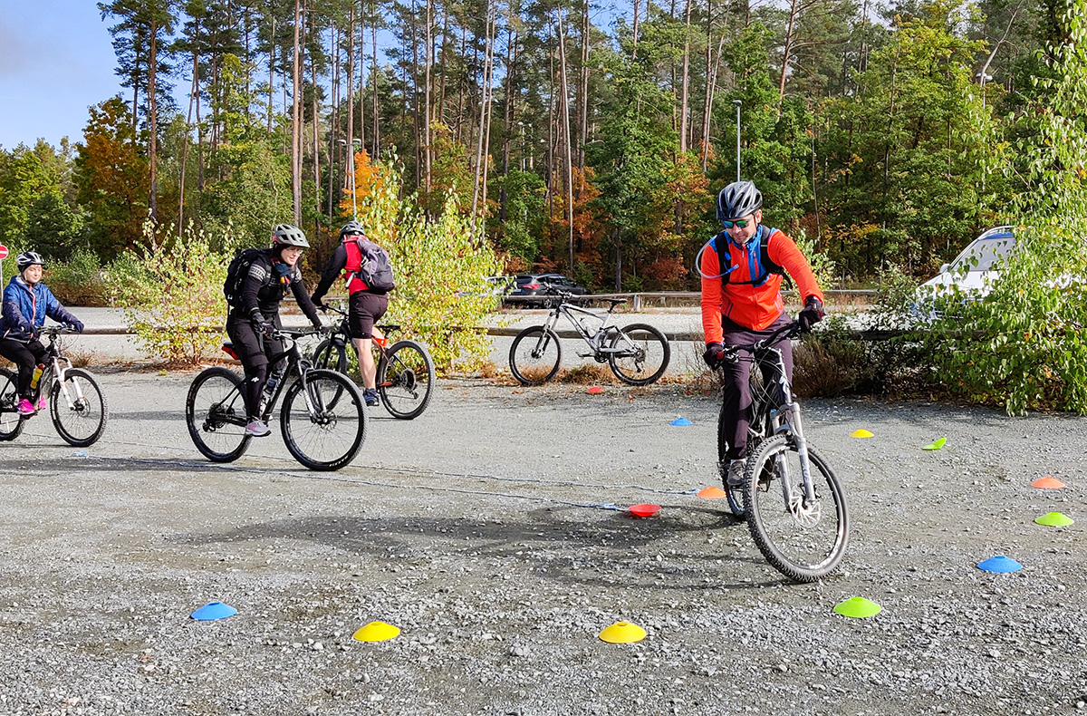 Mountainbike Kurs für Anfänger Erlangen