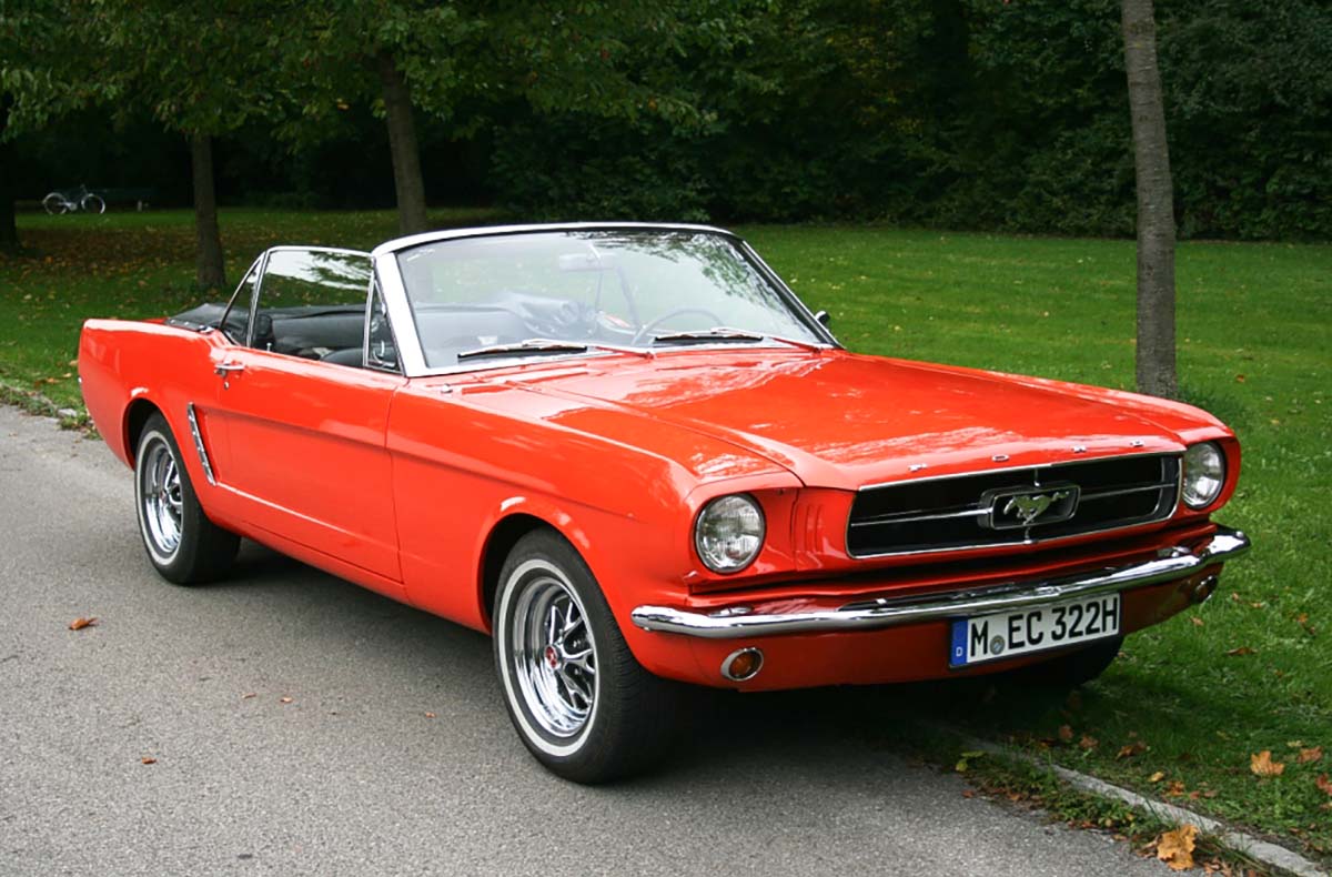 Oldtimer Ford Mustang V8 Cabrio München
