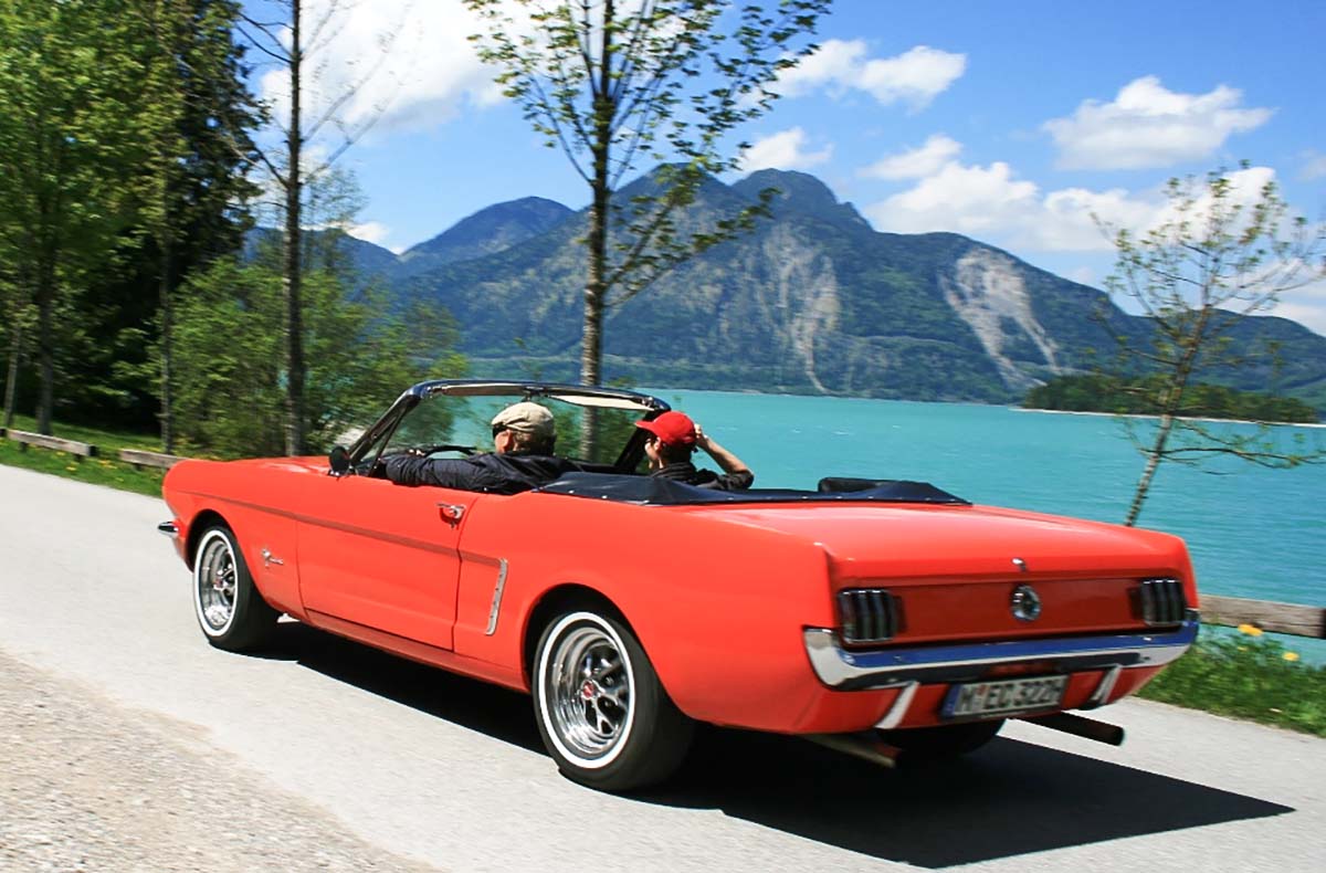 Oldtimer Ford Mustang V8 Cabrio München