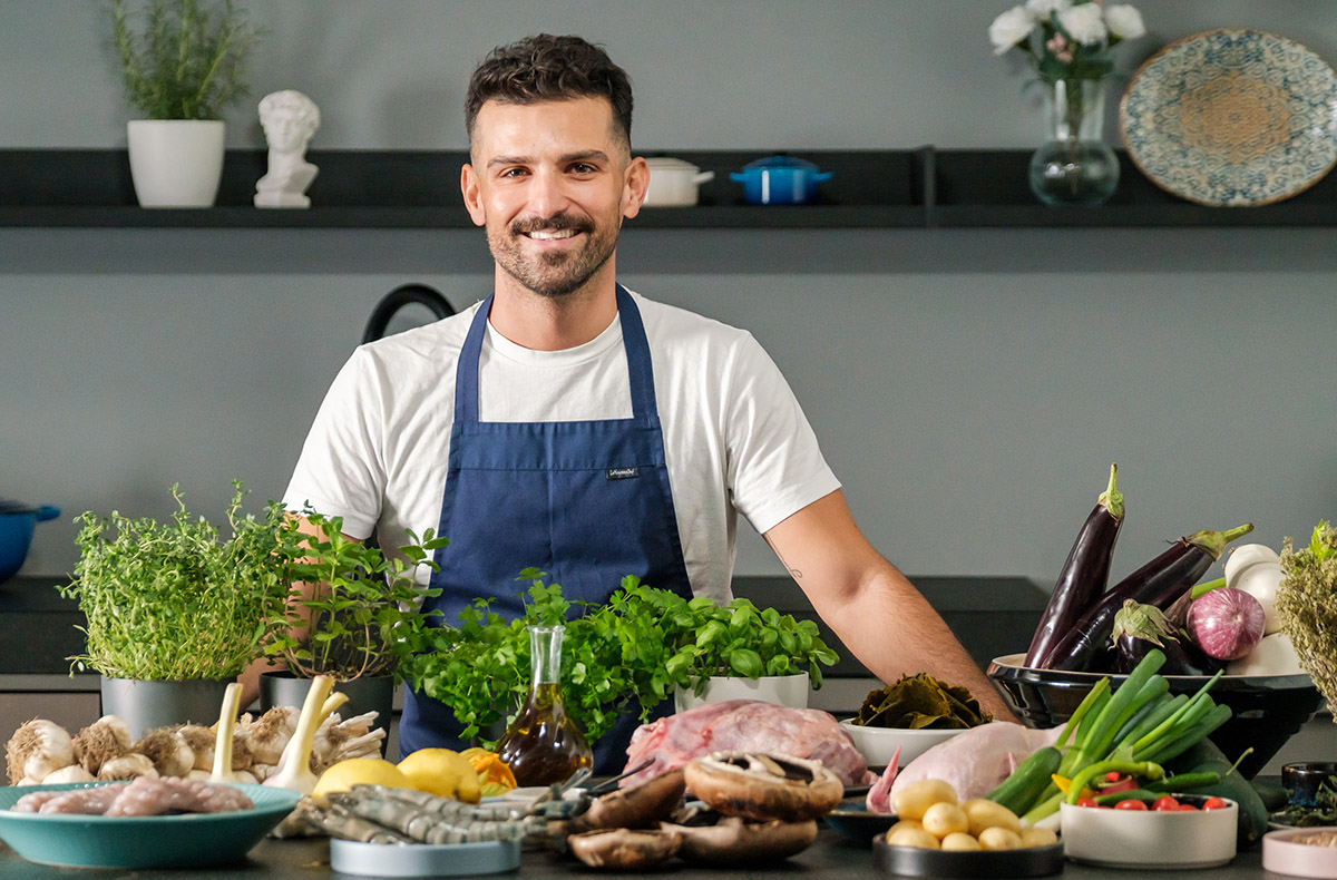 Online Kochkurs mit Lazaros Kapageoroglo (Griechisch)