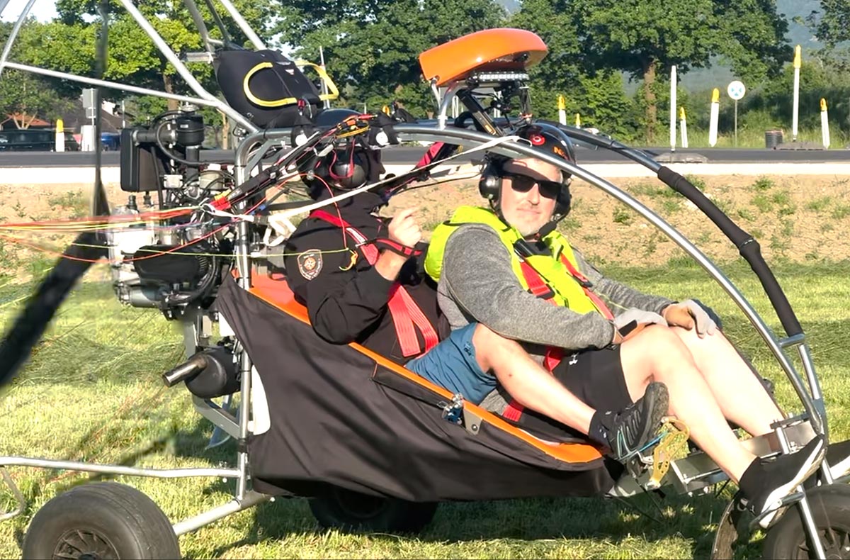 Paramotor Trike Tandem Flug Rosenheim