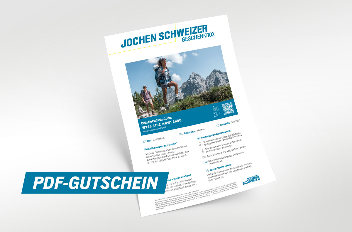 Geschenkbox Aktivurlaub als PDF