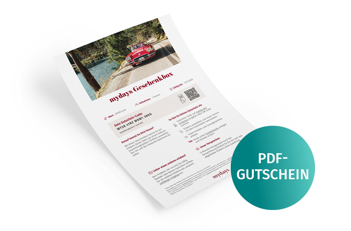 Geschenkbox Maximaler Fahrspaß als PDF Geschenkbox Maximaler Fahrspaß als PDF