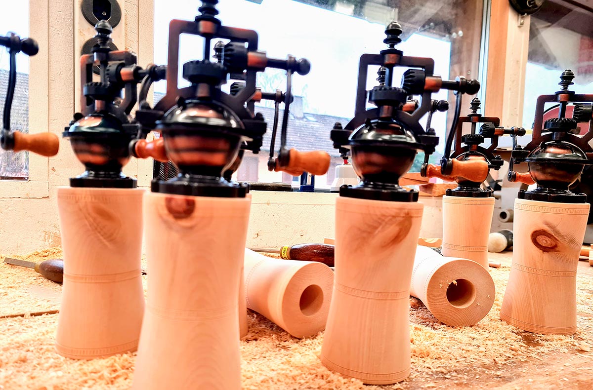 Pfeffermühle drechseln Rheinfelden