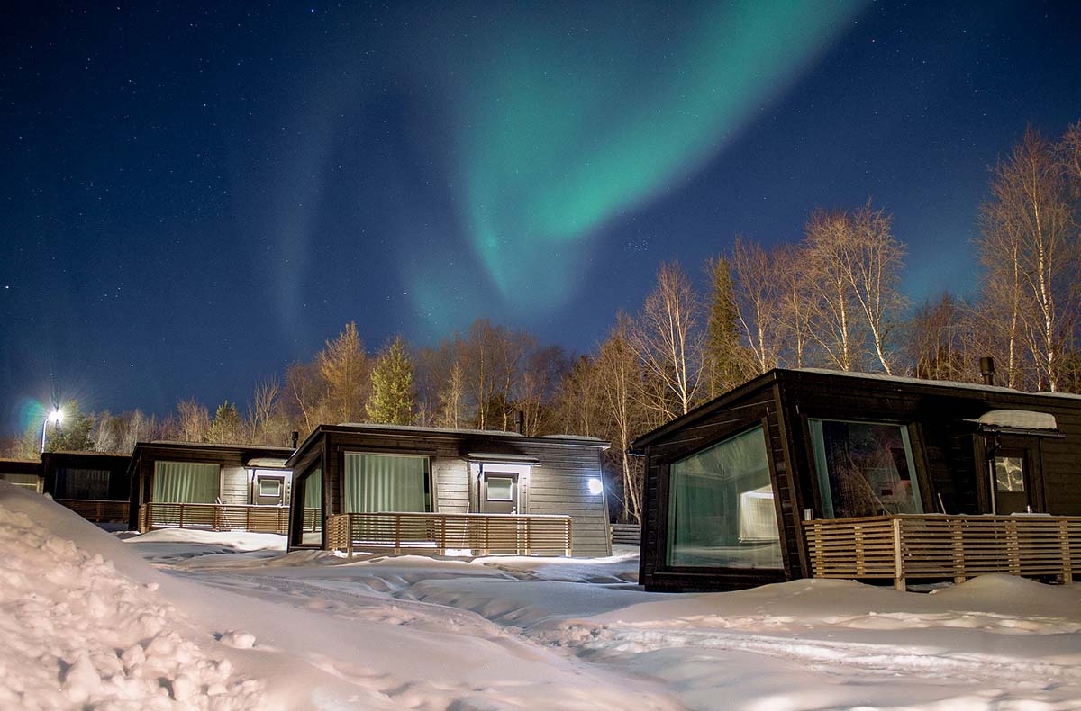 6 Tag(e) Polarlichterfahrt am See in Inari für 2 (5 Nächte) inkl. Halbpension