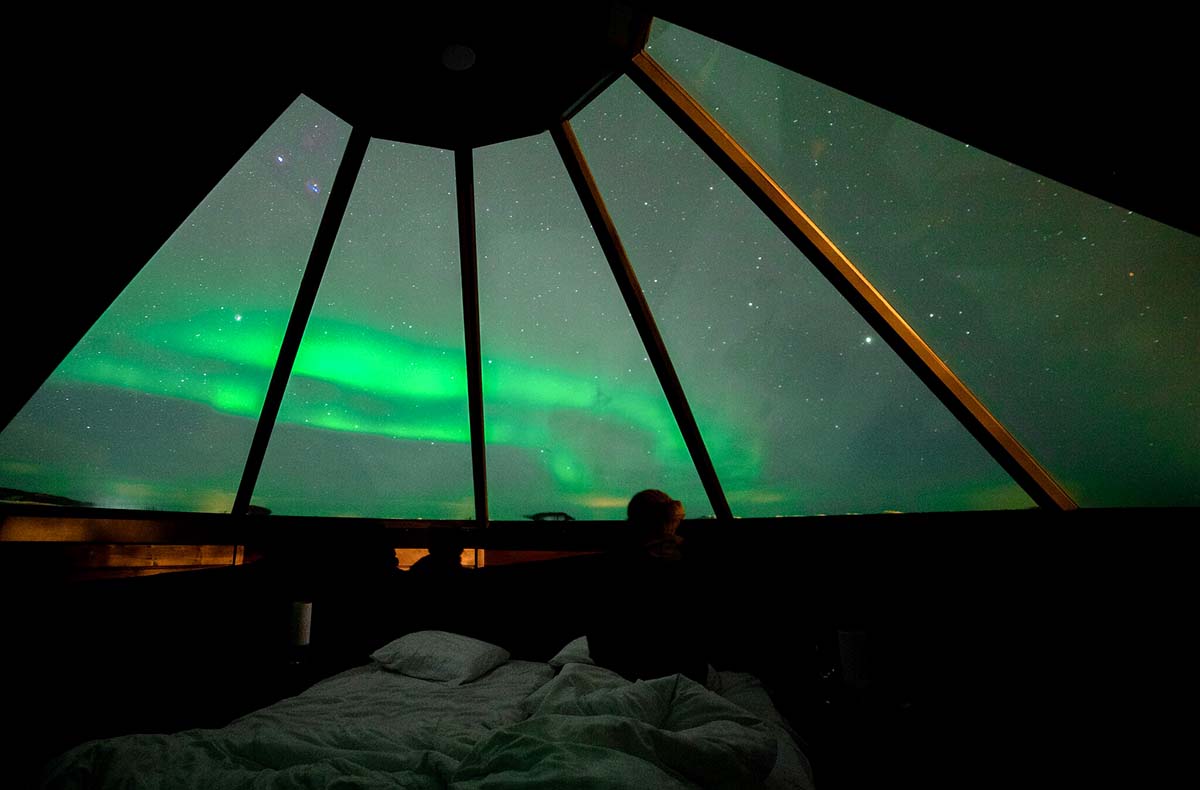 6 Tag(e) Polarlichterfahrt am See in Inari für 2 (5 Nächte) inkl. Halbpension