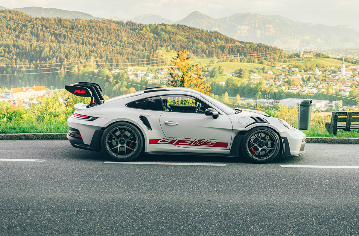 Porsche GT3 RS 992 fahren St. Gallen (3 Std.)