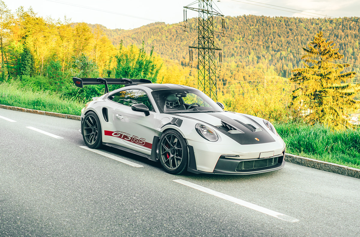 Porsche GT3 RS 992 fahren St. Gallen (3 Std.)