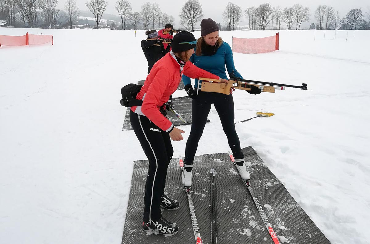 Privater Langlauf und Biathlon Kurs für 2 Kössen