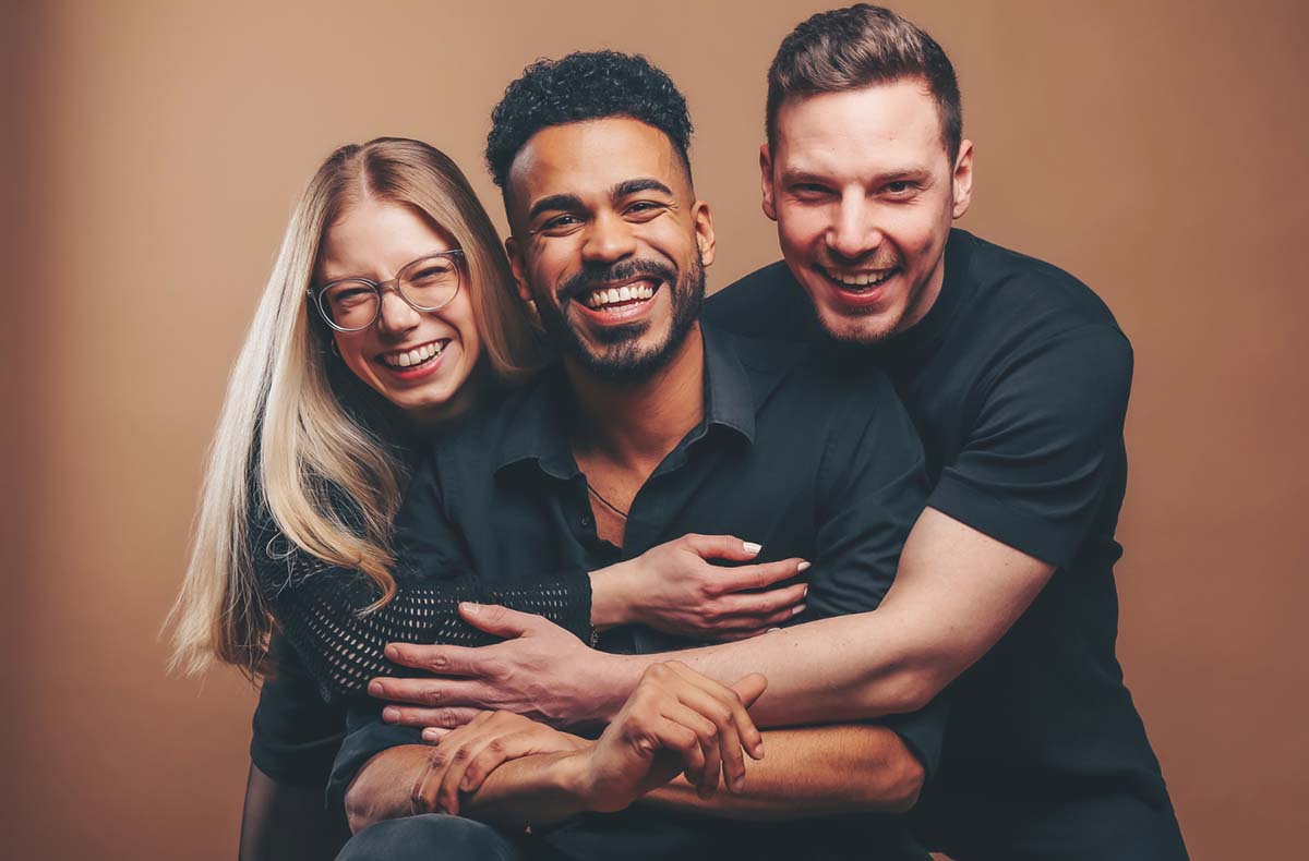 Freunde Fotoshooting Wien Zentrum