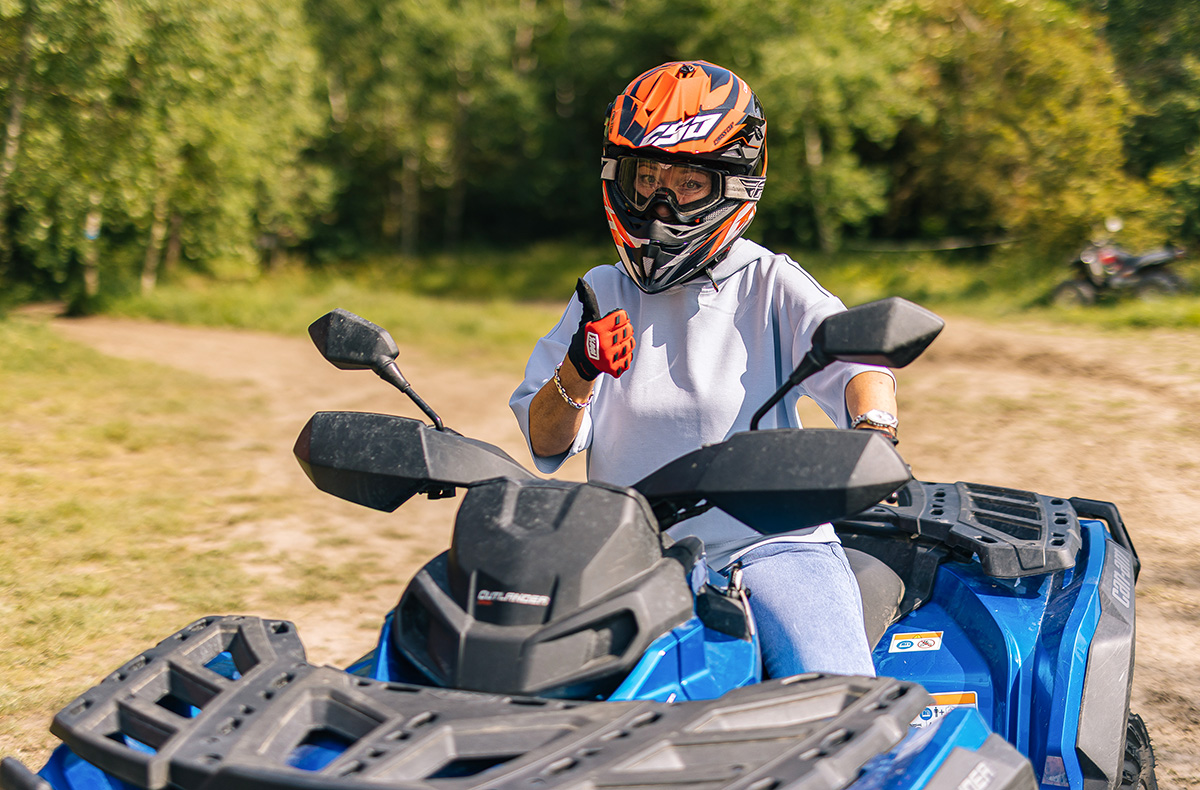 Quad Offroad-Tour Prag (3 Std.)