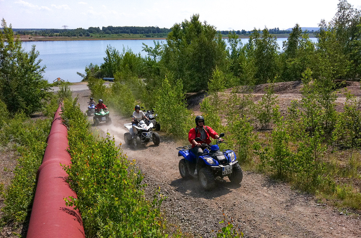Quad Offroad Tour Raum Potsdam in Werder Quad Offroad Tour Raum Potsdam in Werder