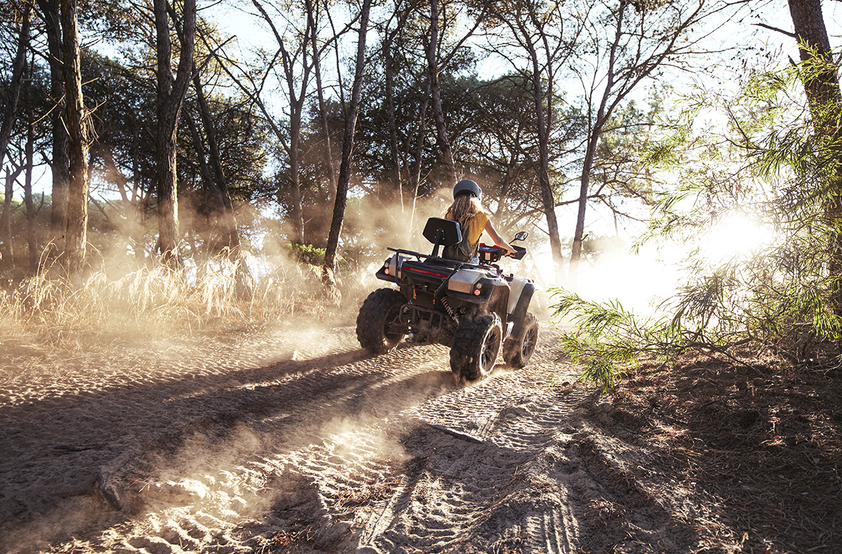 Quad On- und Offroad Tour Bayerischer Wald – Hier kommen Quadfahrer sicher nicht auf den Holzweg! in Rain