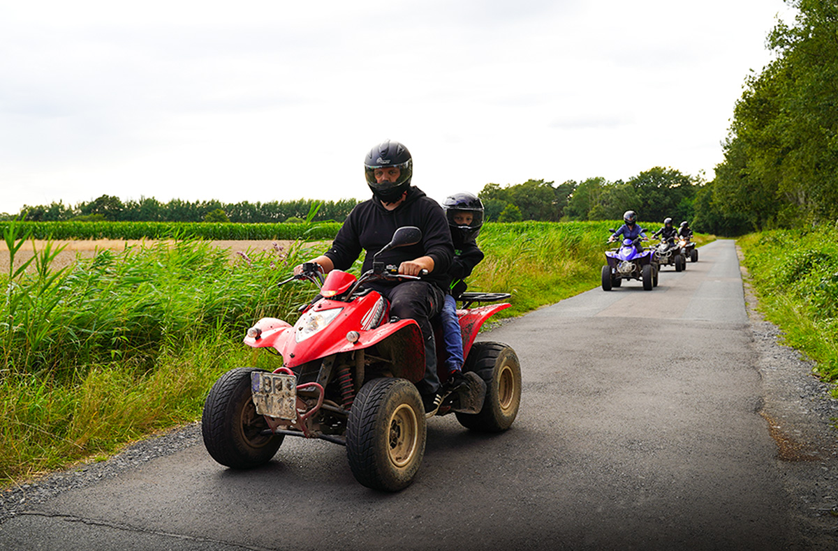 Quad Winter-Tour Rheine
