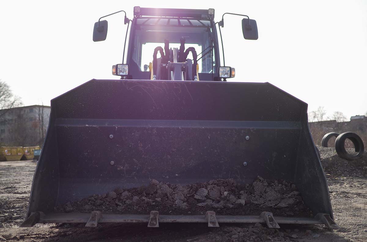 Radlader fahren Wuppertal - Starte durch im JCB 407
