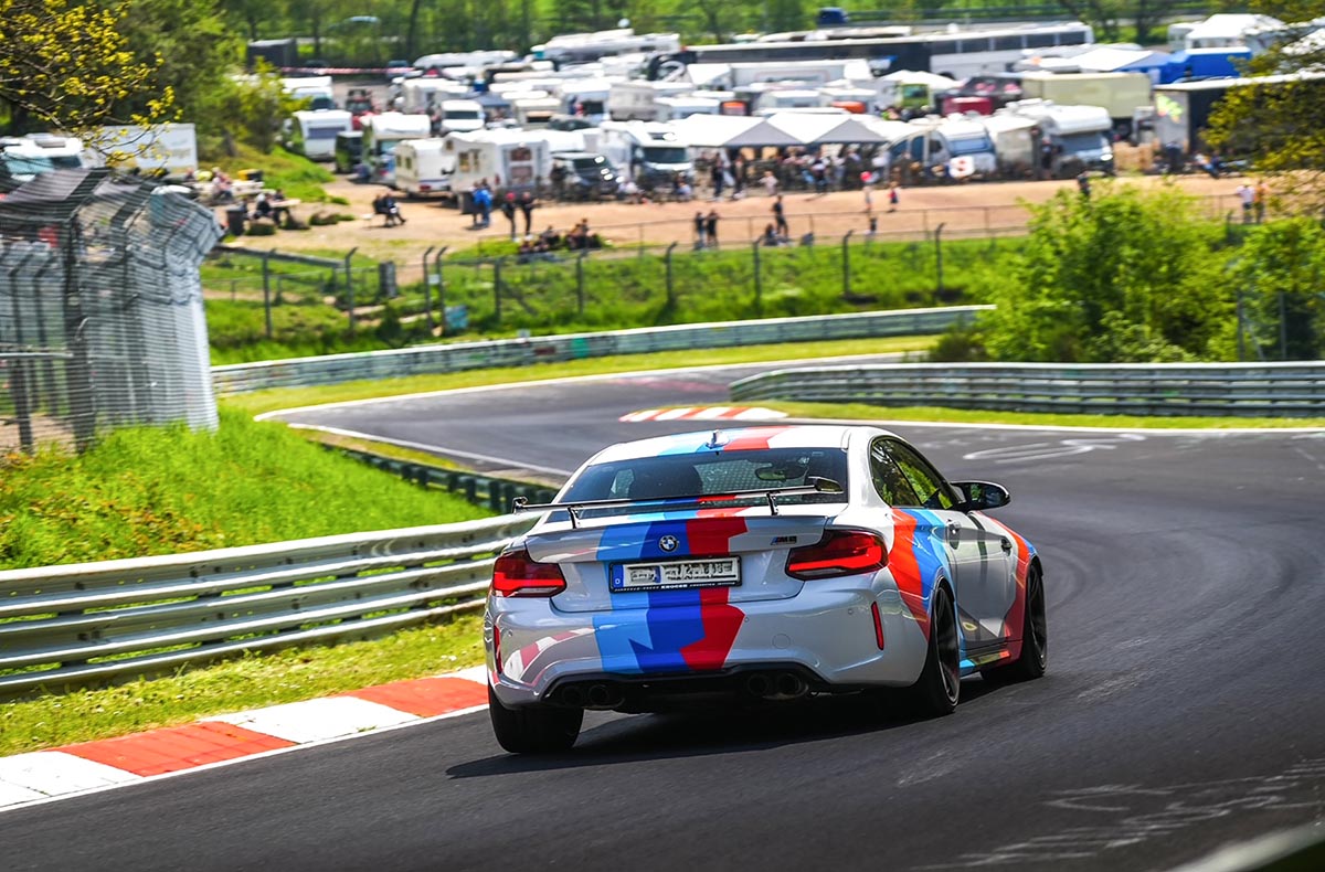 Renntaxifahrt BMW M2 Competition